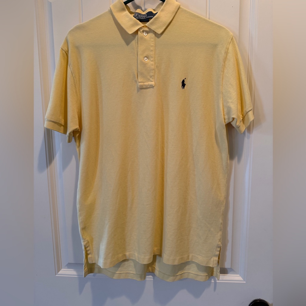 Ralph Lauren Light Yellow Polo Shirt